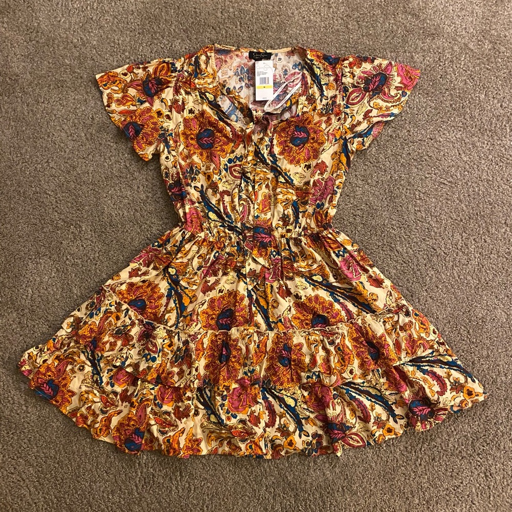 Jessica Simpson  Short-Sleeve  Reina Dress